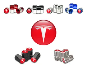 Tesla Caps Tige Valve Pneus Vélos Haut de Gamme